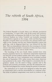 Tapa de South Africa, 1994-2004