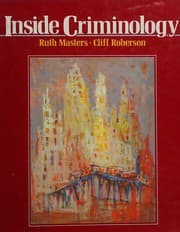 Tapa de Inside criminology