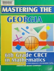 Tapa de Mastering the Georgia 6th grade CRCT in mathematics