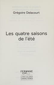 Tapa de Les quatre saisons de l'été