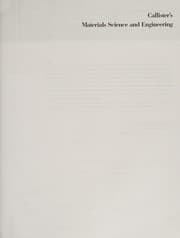 Tapa de Callister's materials science and engineering