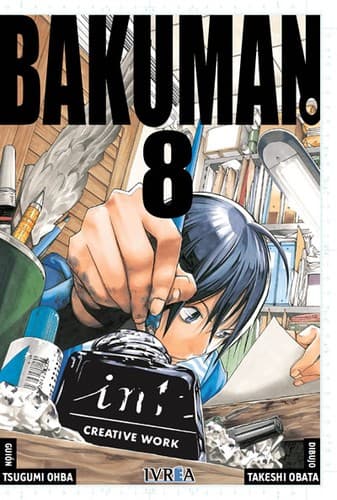 Tapa de BAKUMAN 8