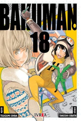 Tapa de BAKUMAN 18