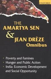 Tapa de The Amartya Sen and Jean Drèze omnibus