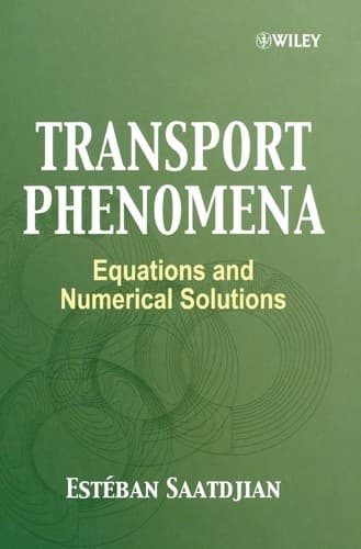 Tapa de Transport phenomena