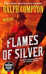 Tapa de Ralph Compton Flames of Silver