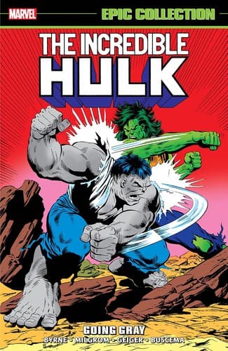 Tapa de Incredible Hulk Epic Collection: Going Gray