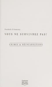 Tapa de Crimes et réincarnations