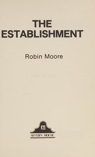 Tapa de The establishment