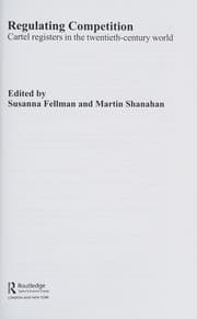 Tapa de Regulating Competition