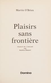 Tapa de Plaisirs sans frontière