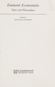 Tapa de Eminent economists