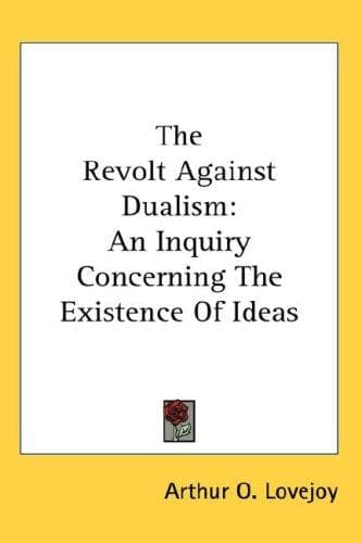 Tapa de The Revolt Against Dualism