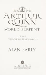 Tapa de Arthur Quinn and the world serpent