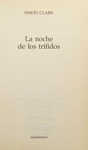 Tapa de La noche de los trífidos