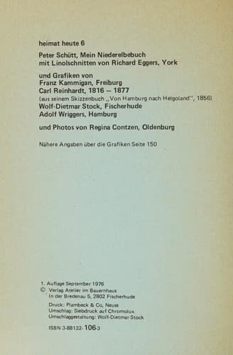 Tapa de Mein Niederelbebuch