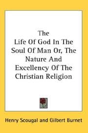 Tapa de The life of God in the soul of man, or, The nature and excellency of the Christian religion