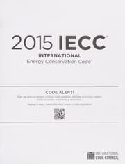 Tapa de 2015 International Energy Conservation Code
