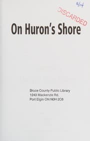 Tapa de On Huron's shore