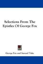 Tapa de Selections From The Epistles Of George Fox