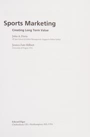 Tapa de Sports marketing