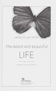 Tapa de The good and beautiful life