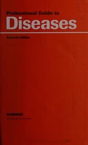 Tapa de Professional guide to diseases