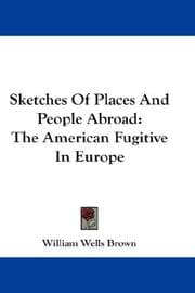 Tapa de Sketches Of Places And People Abroad