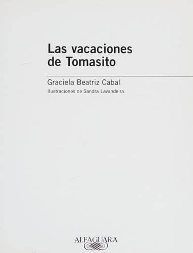 Tapa de Las vacaciones de Tomasito