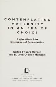 Tapa de Contemporary maternity in an era of choice