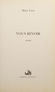 Tapa de Vous revoir