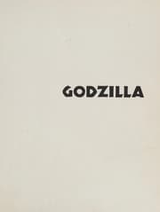 Tapa de Godzilla