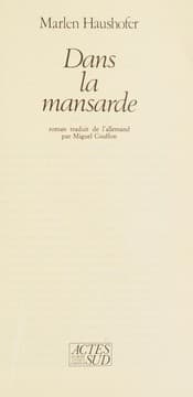 Tapa de Die Mansarde