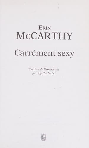 Tapa de Carrément sexy