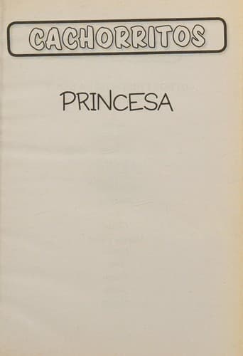 Tapa de Princesa