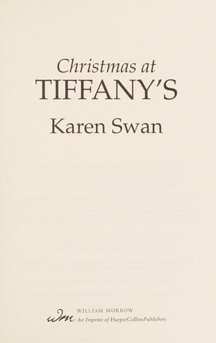 Tapa de Christmas at Tiffany's