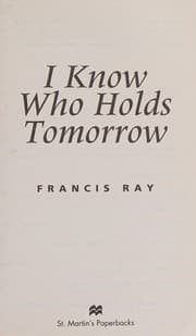Tapa de I Know Who Holds Tomorrow