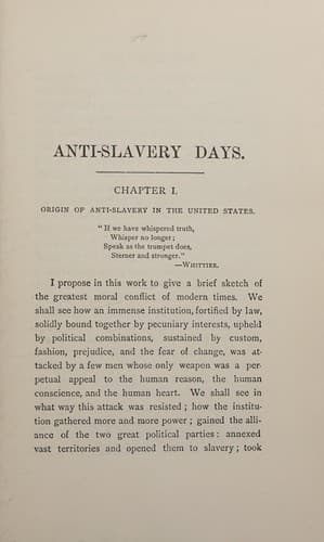 Tapa de Anti-slavery days
