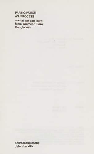Tapa de Participation as process