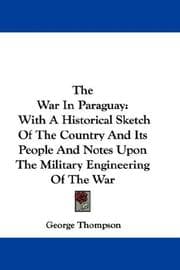 Tapa de The War In Paraguay