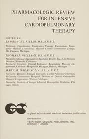 Tapa de Pharmacologic review for intensive cardiopulmonary therapy