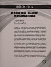 Tapa de Contemporary Studies of Sexuality and Communication