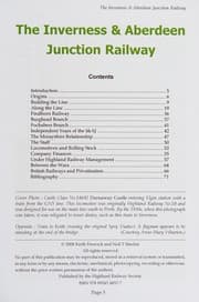 Tapa de The Inverness and Aberdeen Junction Railway