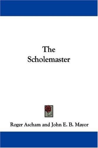 Tapa de The Scholemaster