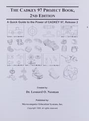 Tapa de Cadkey 97 Project Book