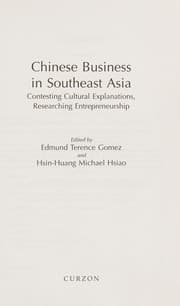 Tapa de Chinese business in Southeast Asia