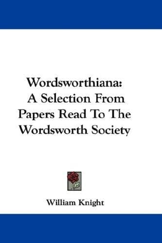 Tapa de Wordsworthiana