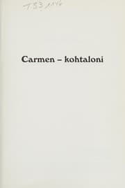 Tapa de Carmen-- kohtaloni