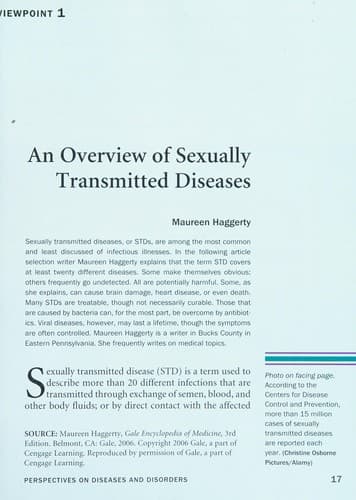 Tapa de Sexually transmitted diseases