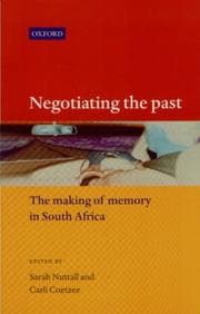 Tapa de Negotiating the past